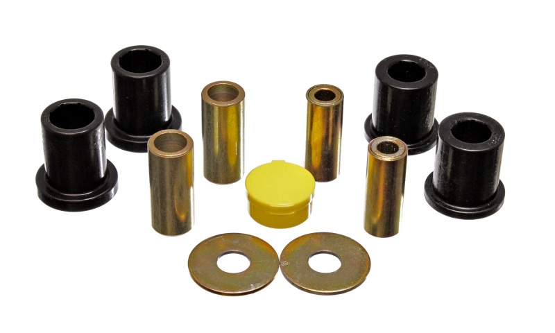 Ford Escort ZX2 Control Arm Bushing Set - Front - Energy Suspension - Hyper-Flex Performance Polyurethane - Black - `97-`01 Ford Escort ZX2 Control Arm Bushing Set - Front - Energy Suspension - Hyper-Flex Performance Polyurethane - Black - `97-`01